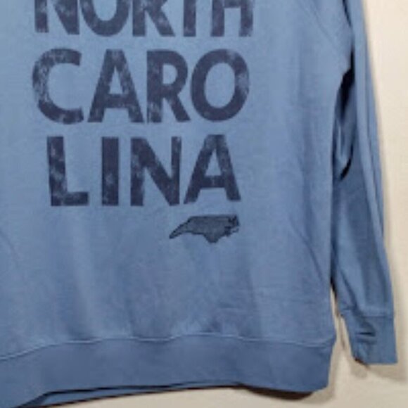 North Carolina State Women's Sweatshirt Color: Pacific Blue-Size: Large - Picture 5 of 14